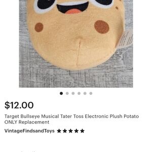 Target Tan Plush Potato Toy